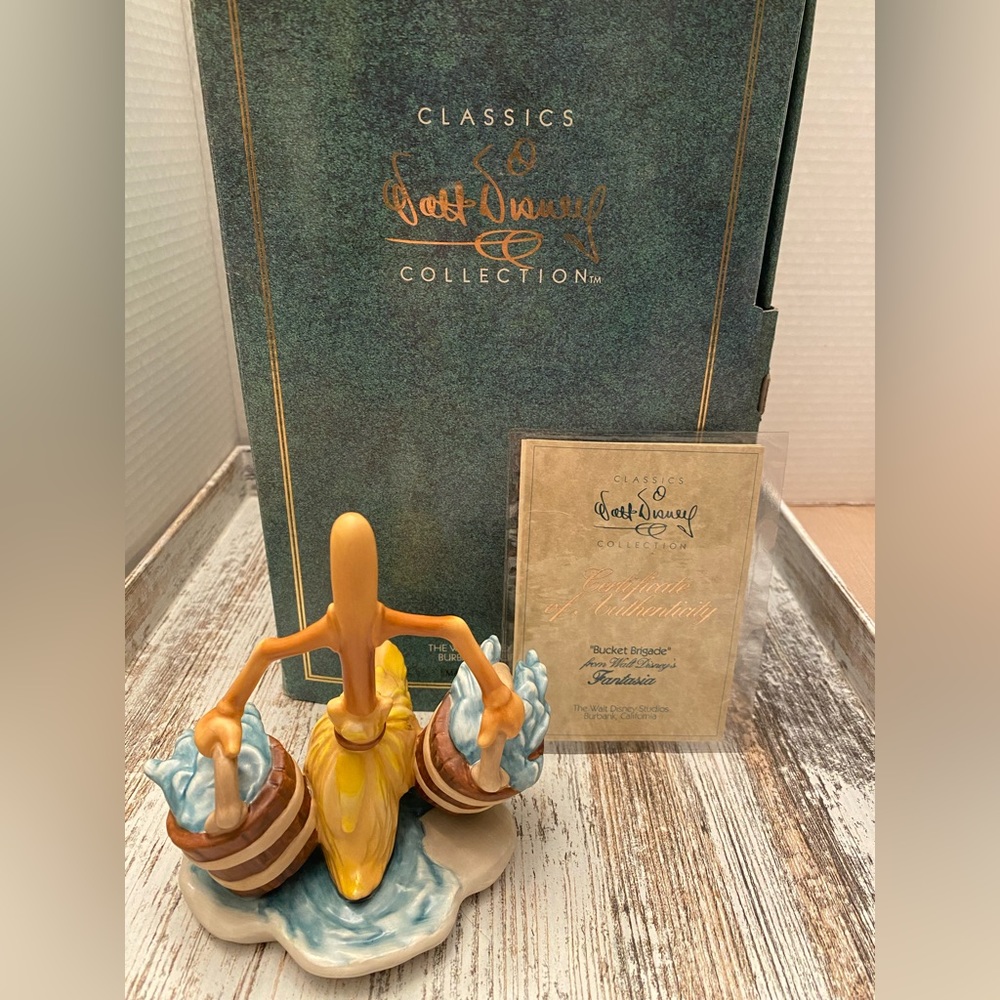 WDCC Bucket Brigade Broom - Disney Fantasia with Original Box and COA